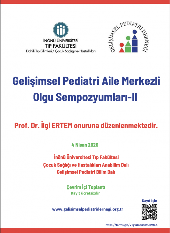 2. Gelişimsel Pediatri Olgu Sempozyumu